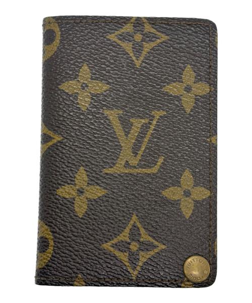 LOUIS VUITTON（ルイ ヴィトン）LOUIS VUITTON (ルイ ヴィトン) カードケース ブラウンの古着・服飾アイテム
