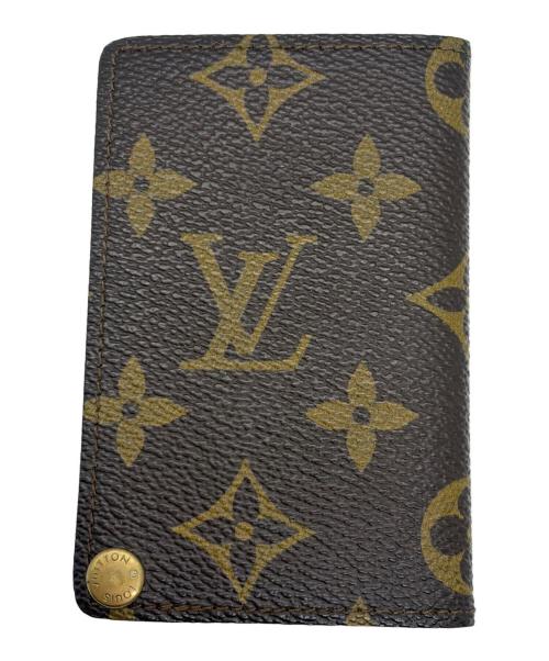 LOUIS VUITTON（ルイ ヴィトン）LOUIS VUITTON (ルイ ヴィトン) カードケース ブラウンの古着・服飾アイテム