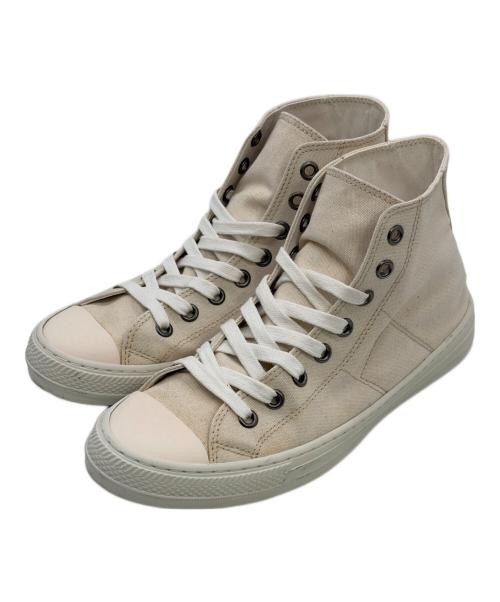 Maison Margiela（メゾンマルジェラ）Maison Margiela (メゾンマルジェラ) ハイカットスニーカー アイボリー サイズ:SIZE 26cmの古着・服飾アイテム
