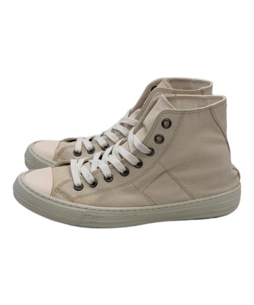 Maison Margiela（メゾンマルジェラ）Maison Margiela (メゾンマルジェラ) ハイカットスニーカー アイボリー サイズ:SIZE 26cmの古着・服飾アイテム