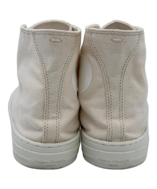 Maison Margiela（メゾンマルジェラ）Maison Margiela (メゾンマルジェラ) ハイカットスニーカー アイボリー サイズ:SIZE 26cmの古着・服飾アイテム