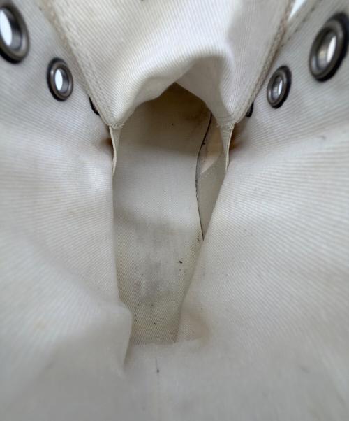 Maison Margiela（メゾンマルジェラ）Maison Margiela (メゾンマルジェラ) ハイカットスニーカー アイボリー サイズ:SIZE 26cmの古着・服飾アイテム