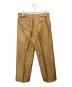 AURALEE (オーラリー) FINX MOLESKN WIDE PANTS/フィンクス モールスキン ワイド パンツ ブラウン サイズ:5：10000円