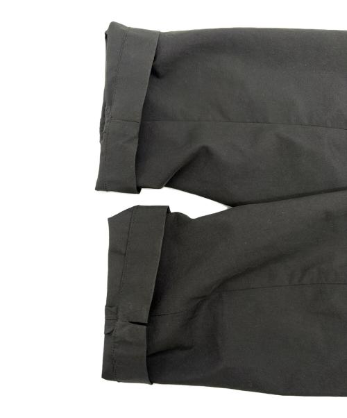 NO CONTROL AIR（ノーコントロールエアー）no control air (ノーコントロールエアー) ポリエステル リンクルタフタ ノーカラージャケット ブラック サイズ:SIZE Mの古着・服飾アイテム