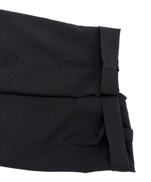 NO CONTROL AIR（ノーコントロールエアー）no control air (ノーコントロールエアー) ポリエステル リンクルタフタ ノーカラージャケット ブラック サイズ:SIZE Mの古着・服飾アイテム