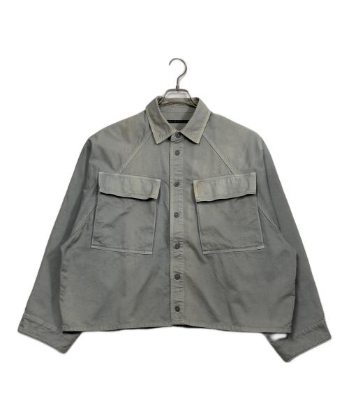 My Beautiful Landlet（マイビューティフルランドレット）My Beautiful Landlet (マイビューティフルランドレット) シャツジャケット グレー サイズ:SIZE 1の古着・服飾アイテム