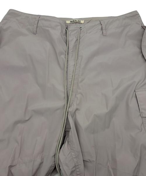 AURALEE（オーラリー）AURALEE (オーラリー) HIGH COUNT LIGHT NYLON FATIGUE PANTS ピンク サイズ:SIZE 5（5L)の古着・服飾アイテム