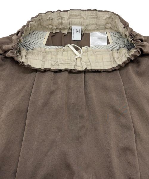 NO CONTROL AIR（ノーコントロールエアー）no control air (ノーコントロールエアー) ２タックテーパードパンツ ブラウン サイズ:SIZE Mの古着・服飾アイテム