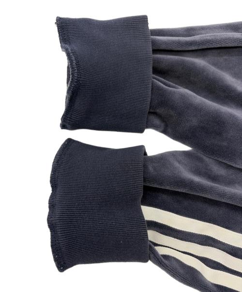 adidas Originals（アディダスオリジナル）adidas originals (アディダスオリジナル) ベロアトラックジャケット ネイビー サイズ:SIZE Lの古着・服飾アイテム