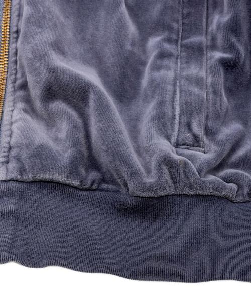 adidas Originals（アディダスオリジナル）adidas originals (アディダスオリジナル) ベロアトラックジャケット ネイビー サイズ:SIZE Lの古着・服飾アイテム