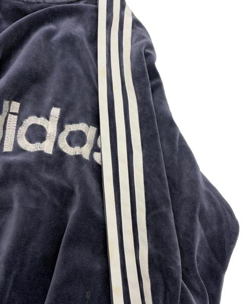 adidas Originals（アディダスオリジナル）adidas originals (アディダスオリジナル) ベロアトラックジャケット ネイビー サイズ:SIZE Lの古着・服飾アイテム