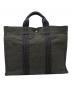 HERMES (エルメス) トートバッグ ダークグレー：27000円