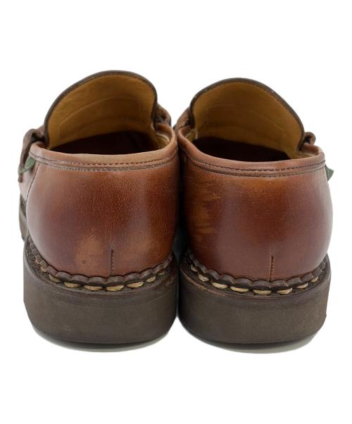 PARABOOT（パラブーツ）PARABOOT (パラブーツ) コインローファー ブラウン サイズ:SIZE 23.5cmの古着・服飾アイテム