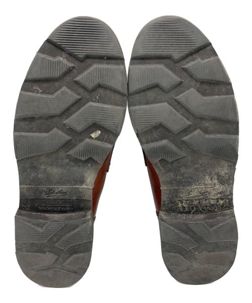 PARABOOT（パラブーツ）PARABOOT (パラブーツ) コインローファー ブラウン サイズ:SIZE 23.5cmの古着・服飾アイテム