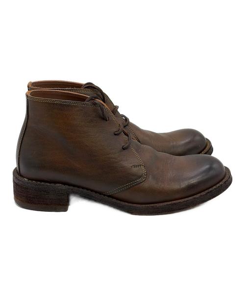MOTO（モト）MOTO (モト) ショートブーツ ブラウン サイズ:SIZE 2(24cm）の古着・服飾アイテム