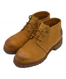 Timberland（ティンバーランド）の古着「ショートブーツ」｜ブラウン