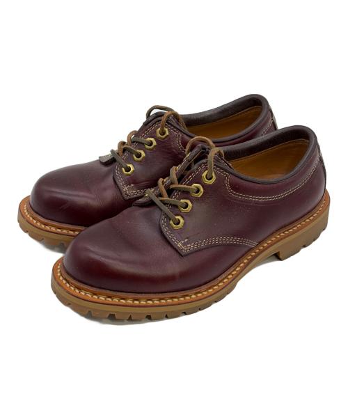 FUNCTION PULSE（ファンクションパルス）FUNCTION PULSE (ファンクションパルス) 4ホールドレスシューズ ブラウン サイズ:SIZE 24cmの古着・服飾アイテム