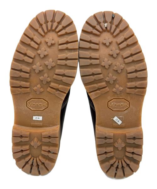 FUNCTION PULSE（ファンクションパルス）FUNCTION PULSE (ファンクションパルス) 4ホールドレスシューズ ブラウン サイズ:SIZE 24cmの古着・服飾アイテム