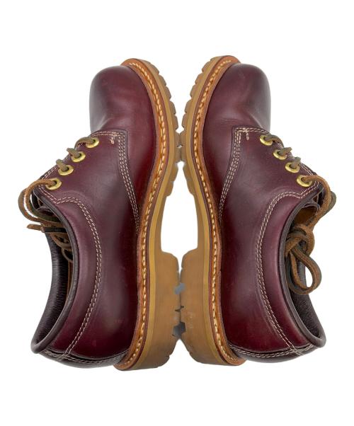 FUNCTION PULSE（ファンクションパルス）FUNCTION PULSE (ファンクションパルス) 4ホールドレスシューズ ブラウン サイズ:SIZE 24cmの古着・服飾アイテム