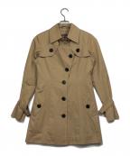 BURBERRY BLUE LABELバーバリー ブルー レーベル）の古着「トレンチコート」｜ベージュ