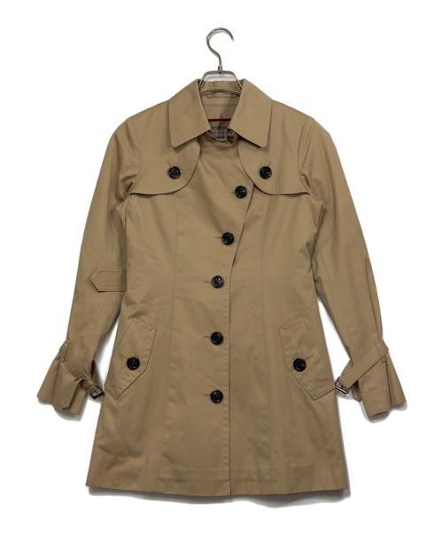 BURBERRY BLUE LABEL（バーバリー ブルー レーベル）BURBERRY BLUE LABEL (バーバリー ブルー レーベル) トレンチコート ベージュ サイズ:SIZE Lの古着・服飾アイテム