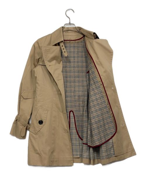 BURBERRY BLUE LABEL（バーバリー ブルー レーベル）BURBERRY BLUE LABEL (バーバリー ブルー レーベル) トレンチコート ベージュ サイズ:SIZE Lの古着・服飾アイテム