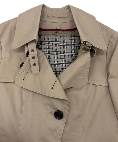 BURBERRY BLUE LABEL（バーバリー ブルー レーベル）BURBERRY BLUE LABEL (バーバリー ブルー レーベル) トレンチコート ベージュ サイズ:SIZE Lの古着・服飾アイテム
