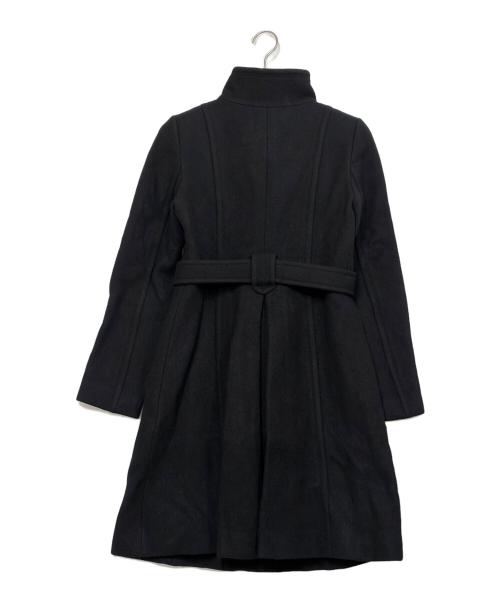 BURBERRY BLUE LABEL（バーバリー ブルー レーベル）BURBERRY BLUE LABEL (バーバリー ブルー レーベル) ウールコート ブラック サイズ:SIZE Lの古着・服飾アイテム