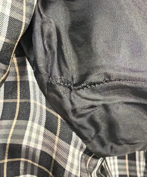BURBERRY BLUE LABEL（バーバリー ブルー レーベル）BURBERRY BLUE LABEL (バーバリー ブルー レーベル) ウールコート ブラック サイズ:SIZE Lの古着・服飾アイテム