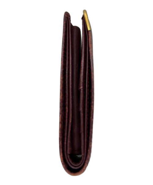 Cartier（カルティエ）Cartier (カルティエ) 2つ折り財布 レッドの古着・服飾アイテム