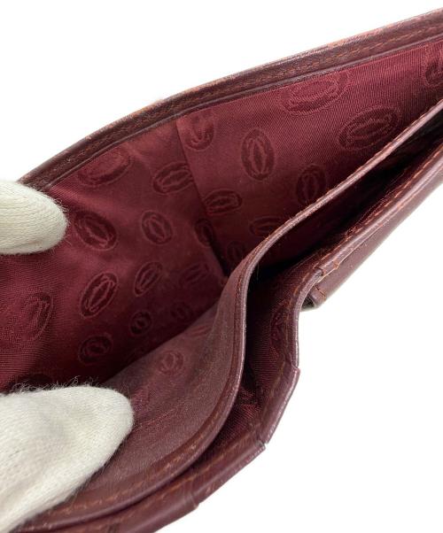 Cartier（カルティエ）Cartier (カルティエ) 2つ折り財布 レッドの古着・服飾アイテム