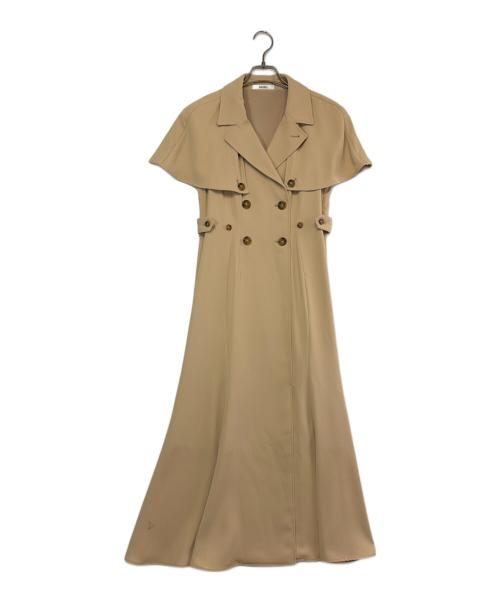 Snidel（スナイデル）Snidel (スナイデル) ノースリーブ・キャミソールワンピース カーキ サイズ:SIZE 0（S） 未使用品の古着・服飾アイテム