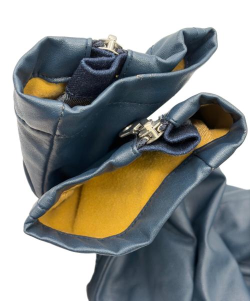 NO ID.（ノーアイディー）NO ID. (ノーアイディー) デニム切替ジャケット インディゴ サイズ:SIZE Lの古着・服飾アイテム