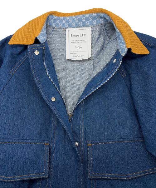 eimee law（エイミーロウ）Eimee Law (エイミーロウ) カバーオール インディゴ サイズ:SIZE Freeの古着・服飾アイテム