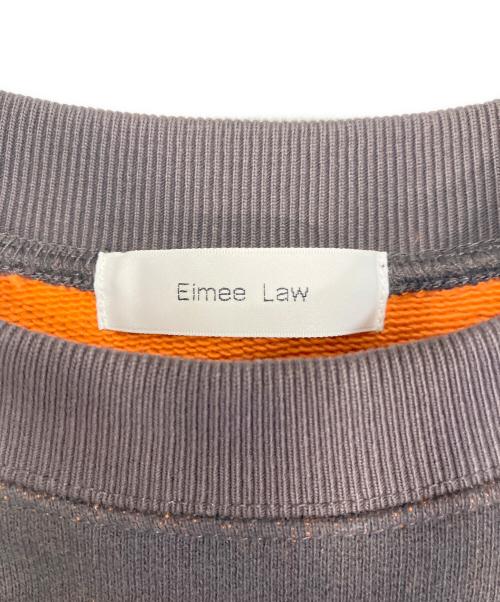 eimee law（エイミーロウ）eimee law (エイミーロウ) ファスナースリットスウェット グレー サイズ:SIZE Freeの古着・服飾アイテム