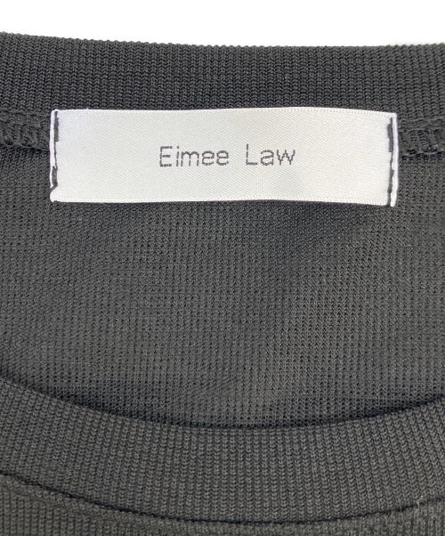 eimee law（エイミーロウ）eimee law (エイミーロウ) ビスチェ付半袖ワンピース ブラック サイズ:SIZE 38の古着・服飾アイテム