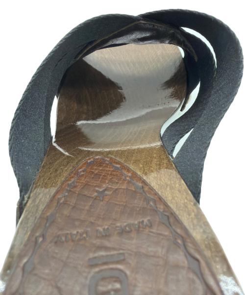 FENDI（フェンディ）FENDI (フェンディ) ミュール ブラウン サイズ:SIZE 22cmの古着・服飾アイテム