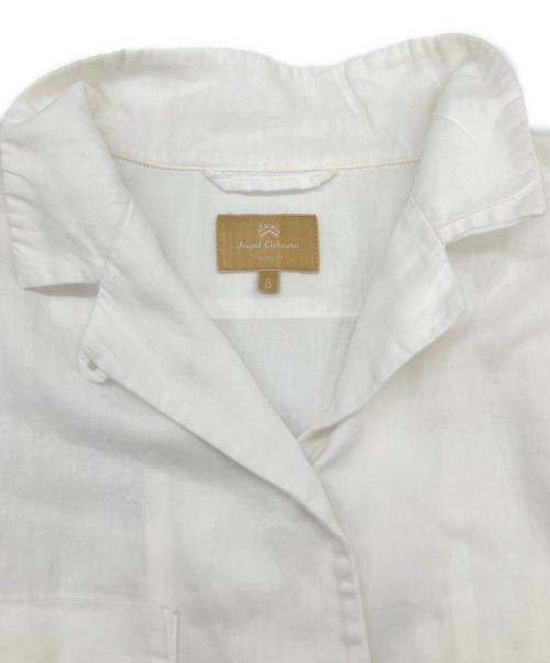 NIGEL CABOURN WOMAN（ナイジェルケーボン ウーマン）NIGEL CABOURN Woman (ナイジェルケーボン ウーマン) 長袖シャツ オフホワイト サイズ:Mの古着・服飾アイテム