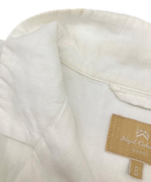 NIGEL CABOURN WOMAN（ナイジェルケーボン ウーマン）NIGEL CABOURN Woman (ナイジェルケーボン ウーマン) 長袖シャツ オフホワイト サイズ:Mの古着・服飾アイテム