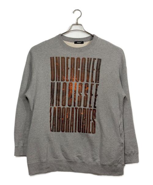 UNDERCOVER（アンダーカバー）UNDERCOVER (アンダーカバー) スウェット ライトグレー サイズ:SIZE 4（L)の古着・服飾アイテム