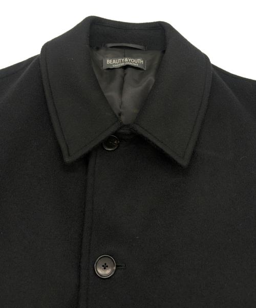 BEAUTY&YOUTH（ビューティーアンドユース）BEAUTY&YOUTH (ビューティーアンドユース) ステンカラーコート ブラック サイズ:SIZE Lの古着・服飾アイテム