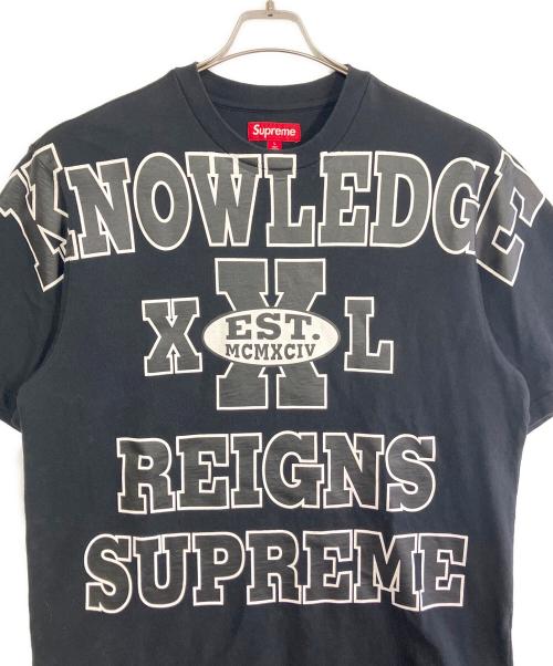 SUPREME（シュプリーム）SUPREME (シュプリーム) 半袖Tシャツ ブラック サイズ:Lの古着・服飾アイテム