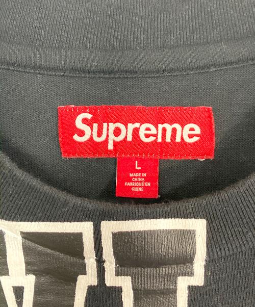 SUPREME（シュプリーム）SUPREME (シュプリーム) 半袖Tシャツ ブラック サイズ:Lの古着・服飾アイテム