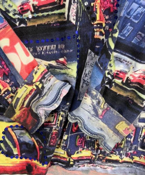 SUPREME（シュプリーム）Supreme (シュプリーム) Skyline Sequin L/S Tee マルチカラー サイズ:SIZE Mの古着・服飾アイテム