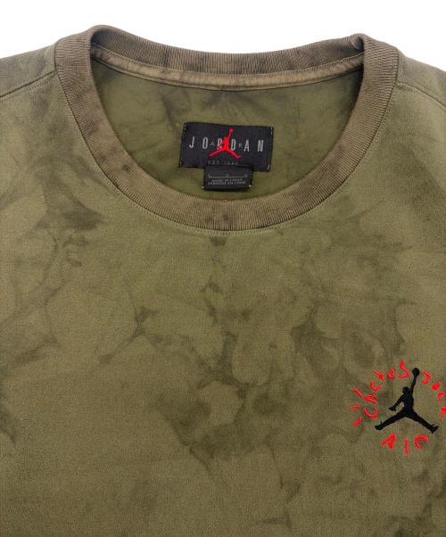 JORDAN（ジョーダン）JORDAN (ジョーダン) CACTUS JACK (カクタス・ジャック) JORDAN NRG TSWOSH SUEDE TOP オリーブ サイズ:SIZE Lの古着・服飾アイテム