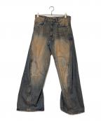 NVRFRGTネヴァーフォーゲット）の古着「3D Twisted Jeans」｜インディゴ