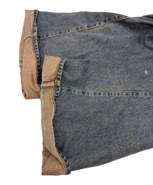 NVRFRGT（ネヴァーフォーゲット）NVRFRGT (ネヴァーフォーゲット) 3D Twisted Jeans インディゴ サイズ:SIZE 2（M)の古着・服飾アイテム