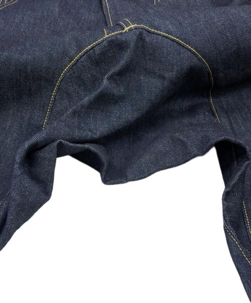 FUMITO GANRYU（フミトガンリュウ）FUMITO GANRYU (フミトガンリュウ) アシンメトリー 5ポケット サルエル デニムパンツ インディゴ サイズ:SIZE 2（M)の古着・服飾アイテム