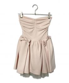 Snidel（スナイデル）の古着「ショートドレス」｜ピンク