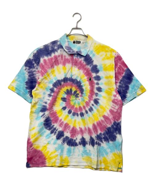 A BATHING APE（ア ベイシング エイプ）A BATHING APE (ア ベイシング エイプ) ポロシャツ マルチカラー サイズ:SIZE XLの古着・服飾アイテム